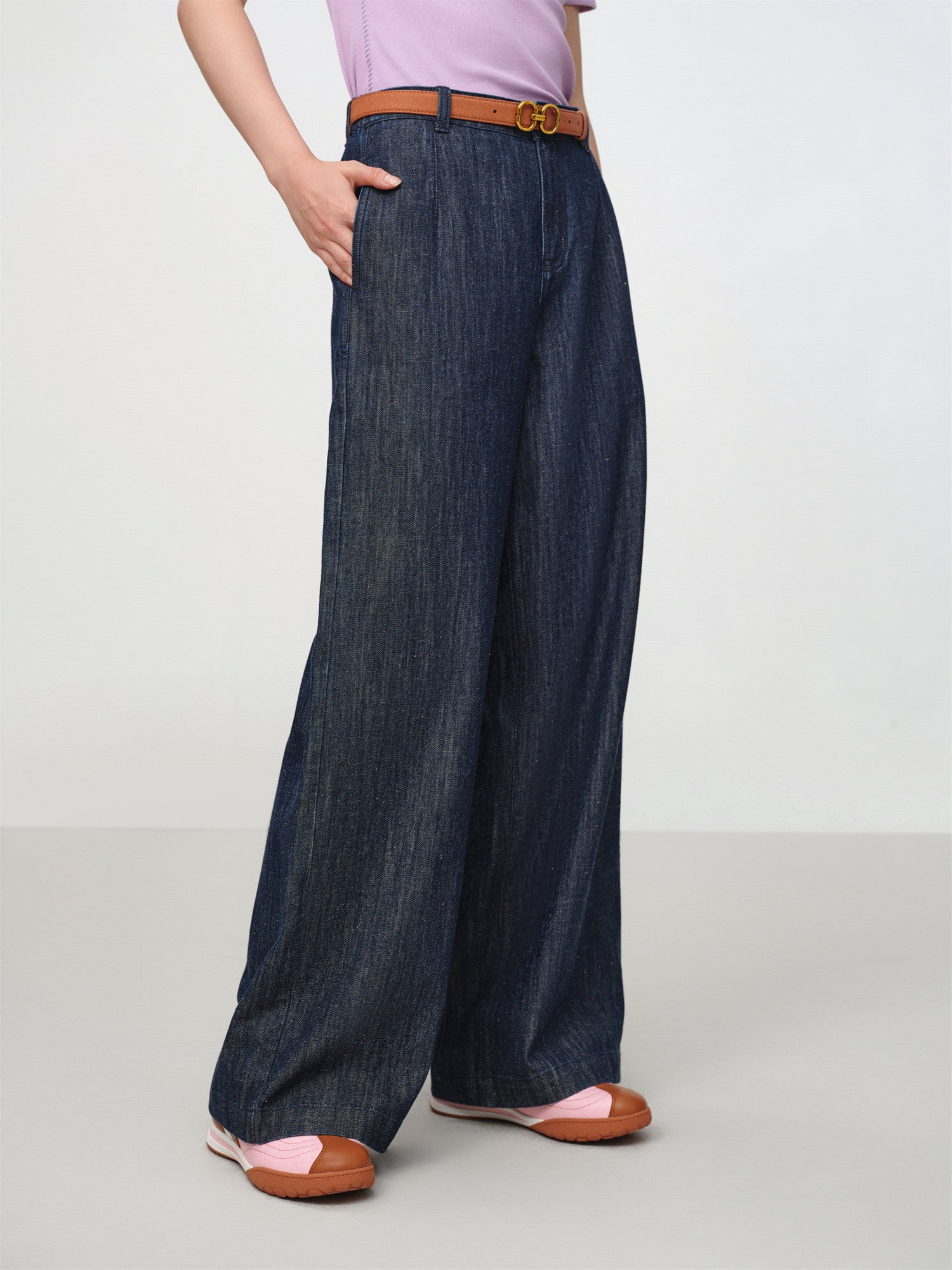 EP YAYING Loose Slimming Denim Jeans EGKADJ605AZ