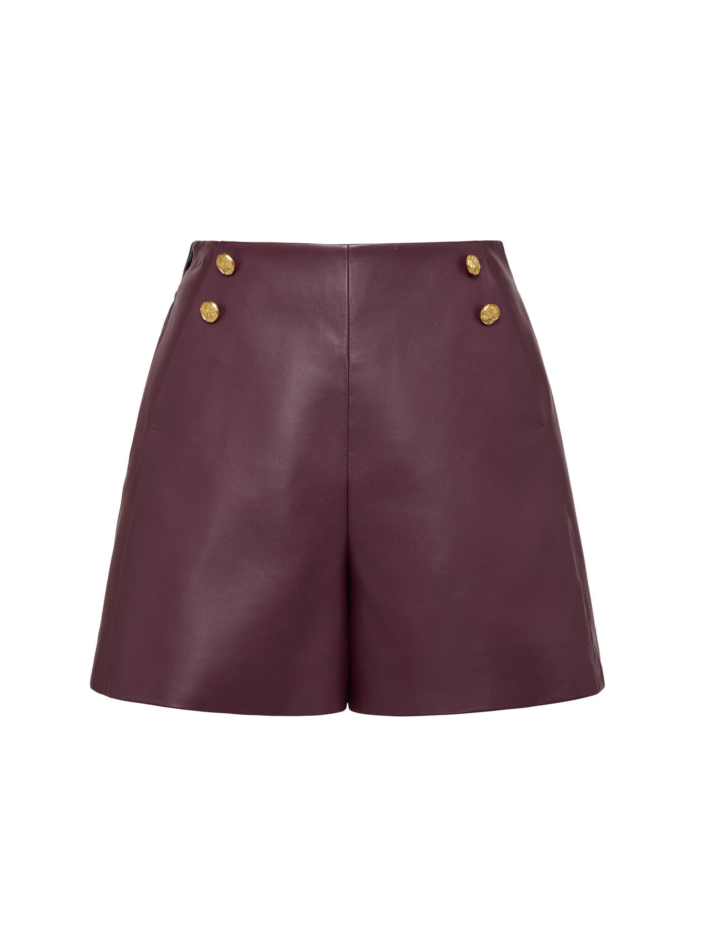 EP YAYING Burgundy Casual Shorts