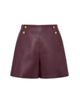 EP YAYING Burgundy Casual Shorts