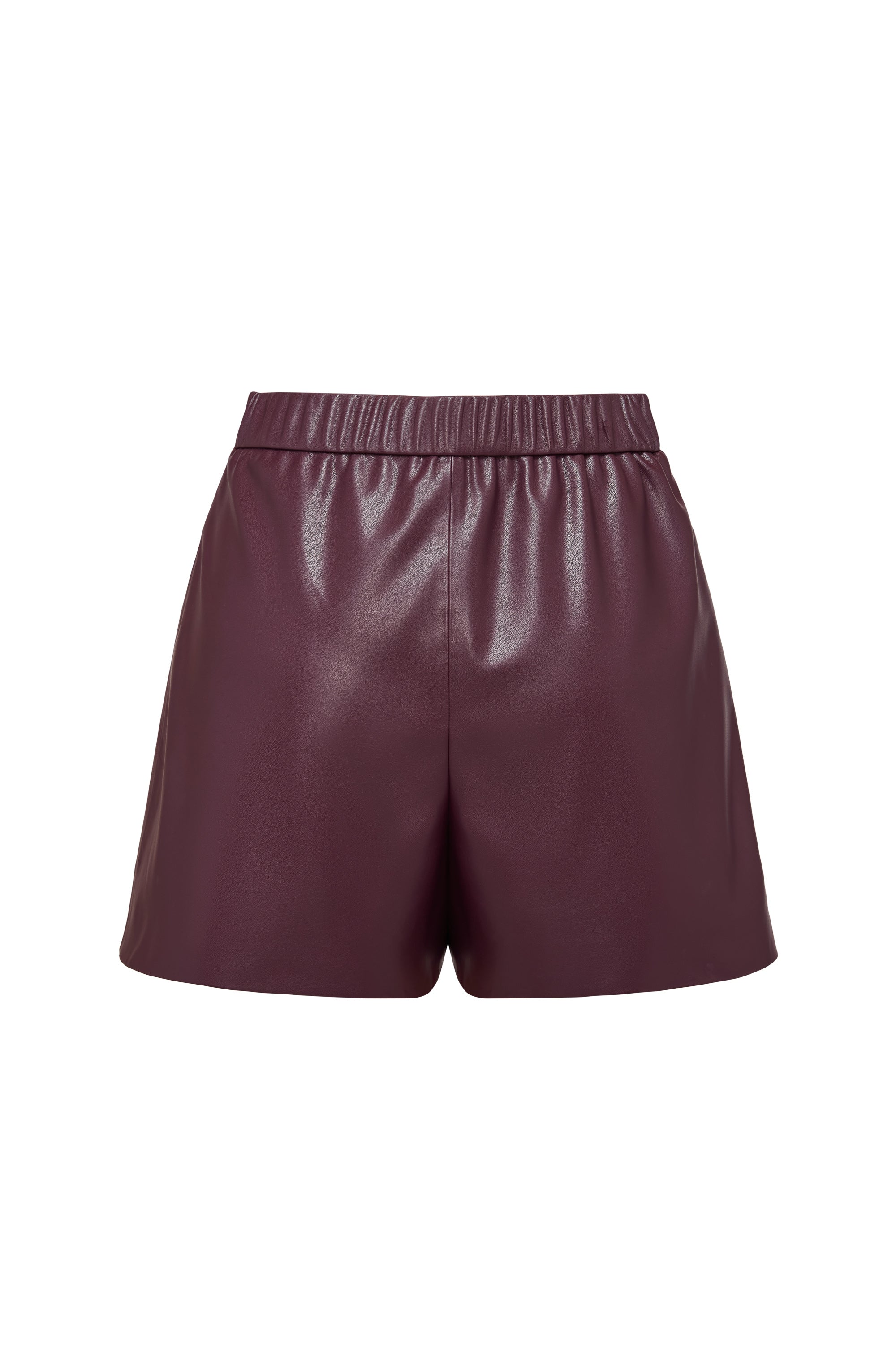 EP YAYING Burgundy Casual Shorts
