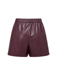 EP YAYING Burgundy Casual Shorts