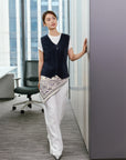 EP YAYING Pleated Textured Vest EGKAA1017AZ