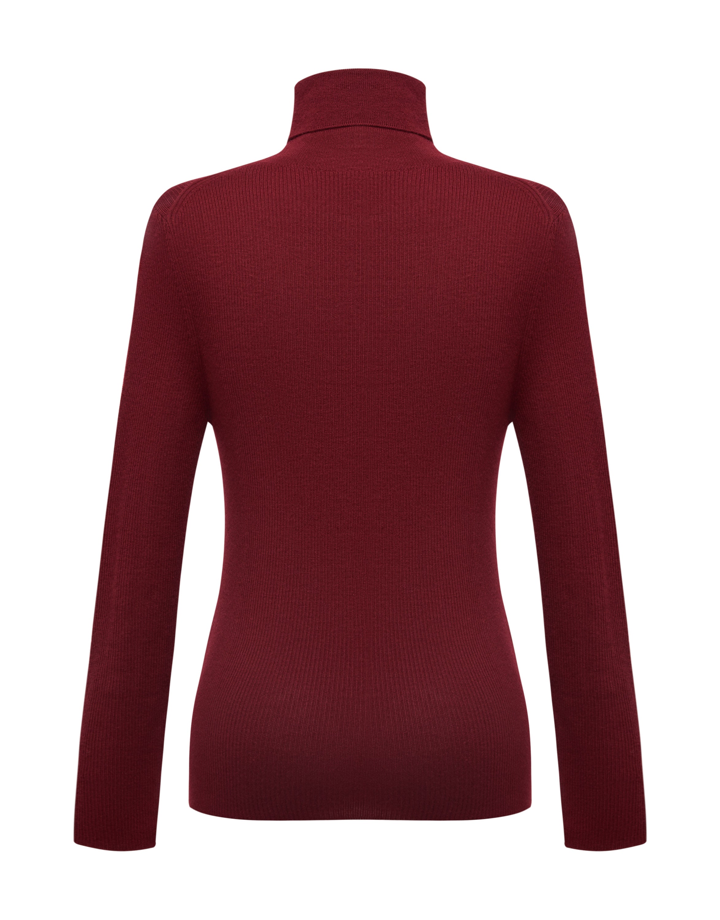 YAYING Red Turtleneck Knit Top