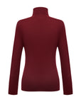 YAYING Red Turtleneck Knit Top