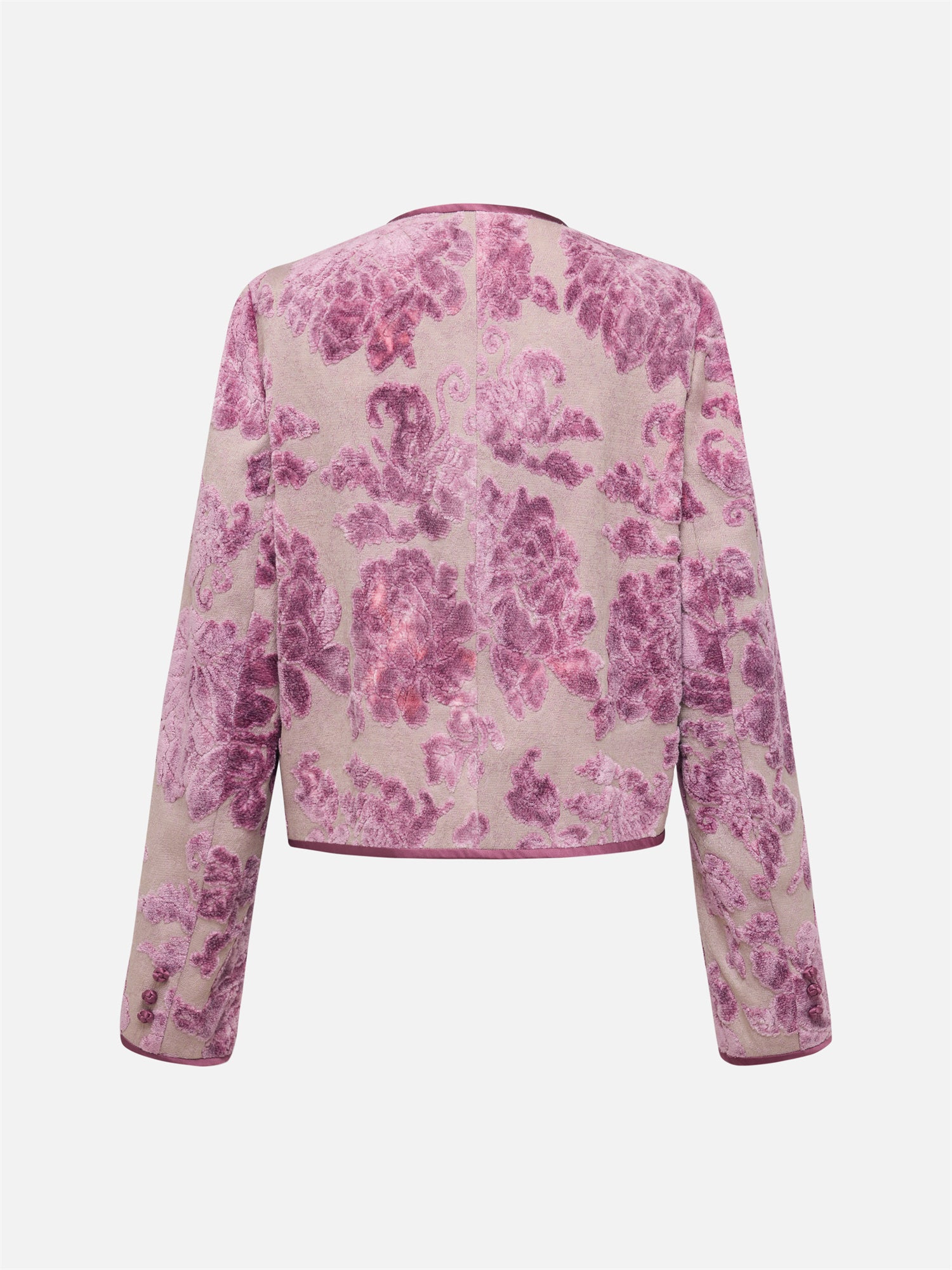 EP YAYING Velvet Peony Jacket