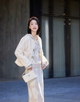 EP YAYING Cashmere Knit Sweatshirt