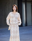 EP YAYING Cashmere Knit Sweatshirt