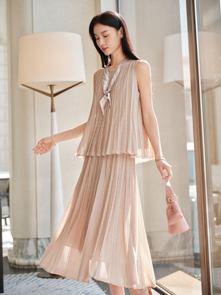 YAYING  lace knitwear set EPLES9513AF