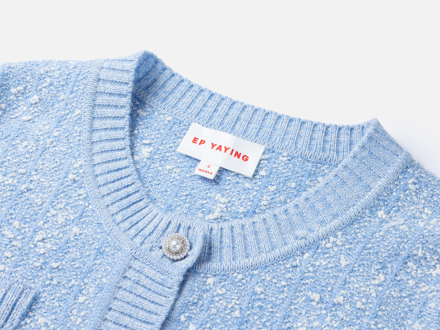 EP YAYING Wool Knitted Cardigan