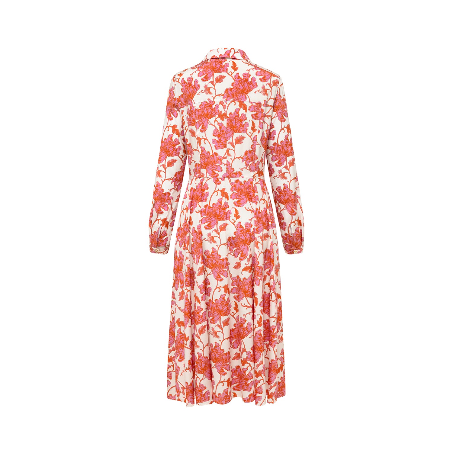 YAYING Silk Printed Dress