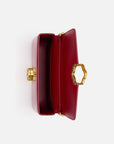 Hetian Jade Rotating Peony Button Bag