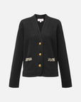 EP YAYING Pure Wool Knitted Cardigan