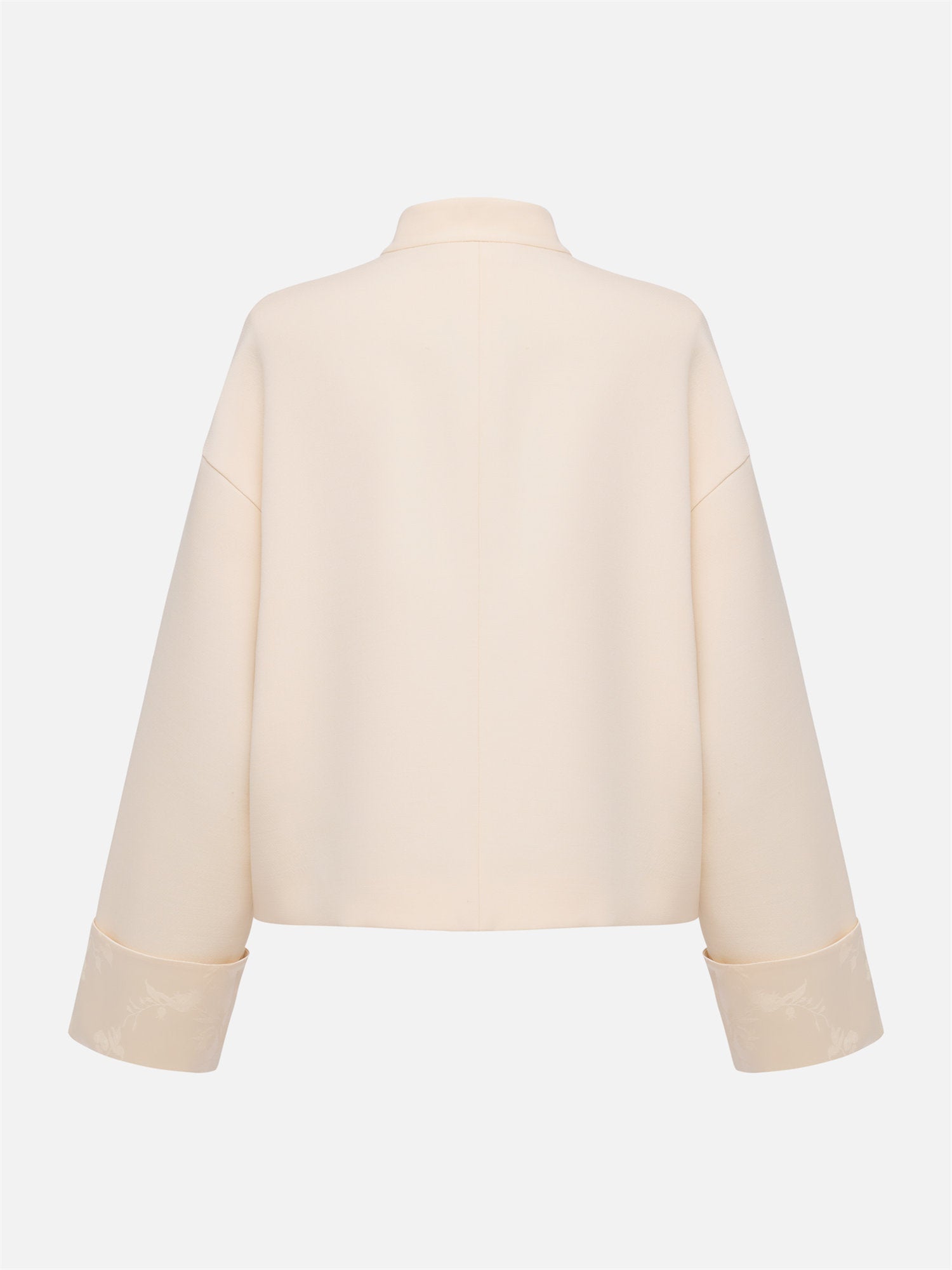 EP YAYING National Style Stand Collar Straight Coat