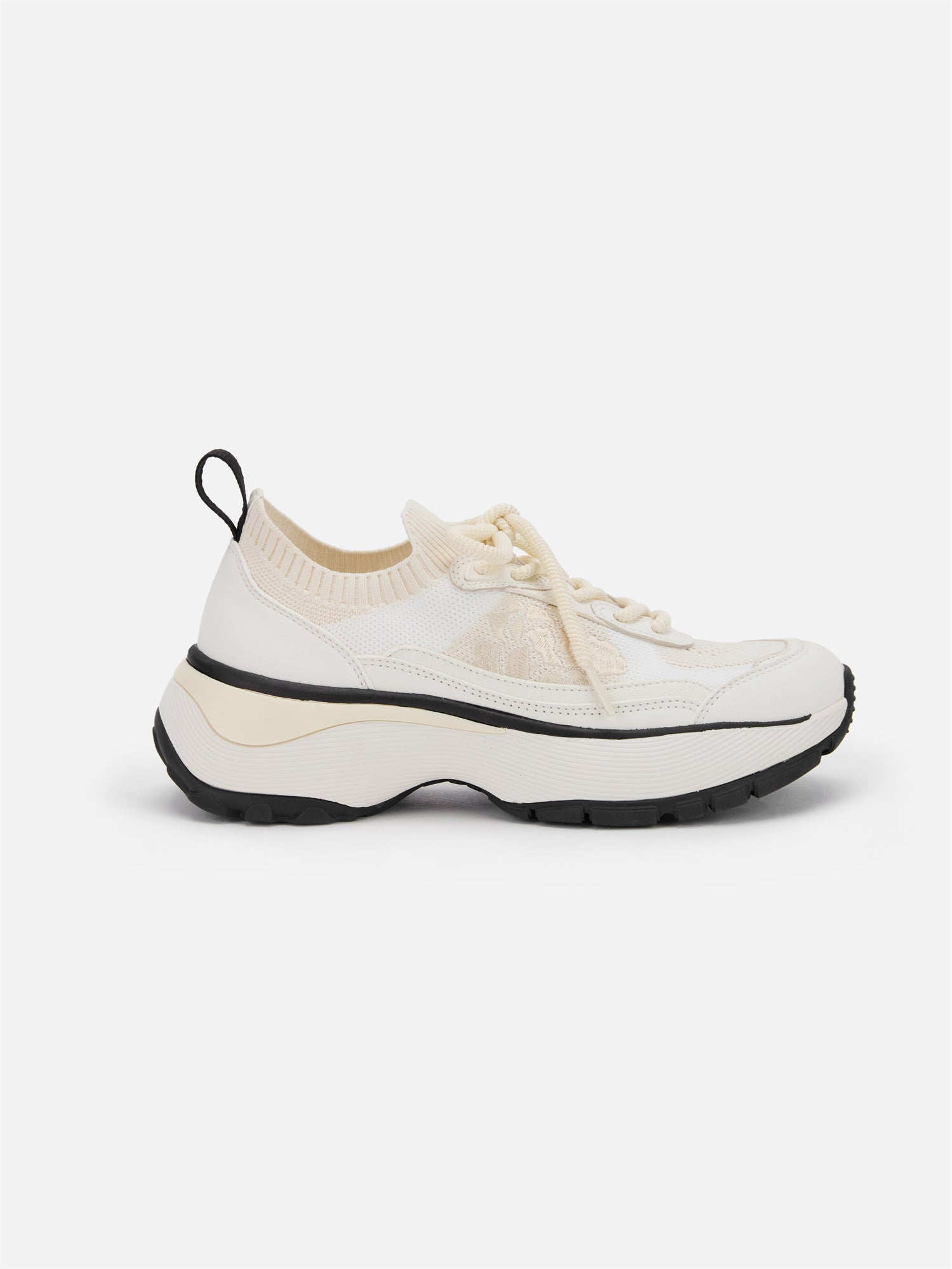 EP YAYING Thick-Soled Knitted Sports Shoes