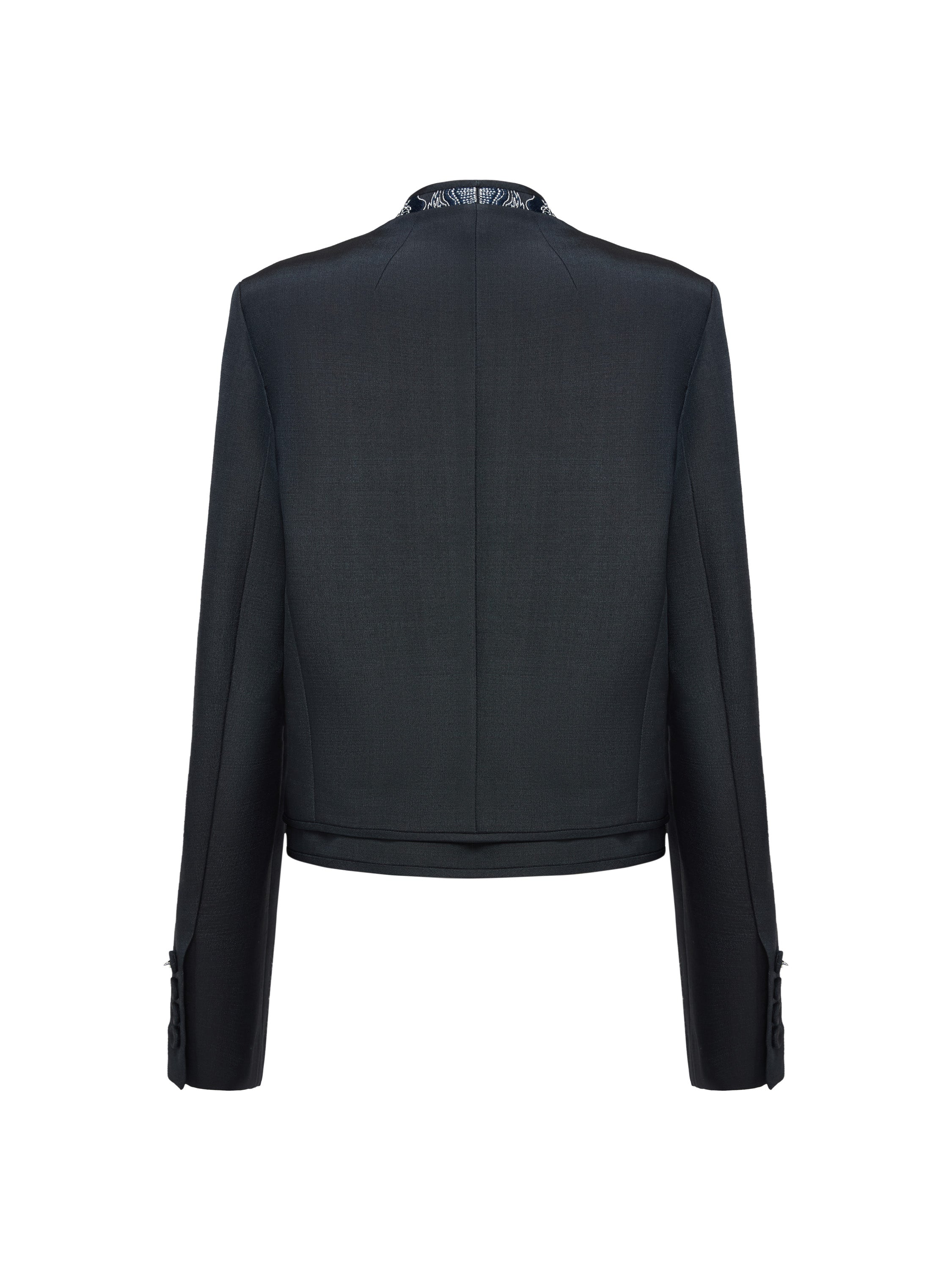 EP YAYING Black Structured Jacket