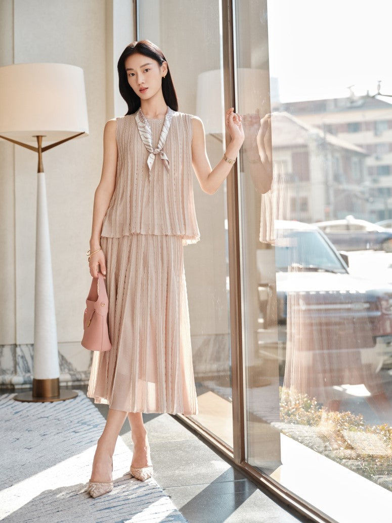 YAYING  lace knitwear set EPLES9513AF