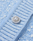 EP YAYING Wool Knitted Cardigan