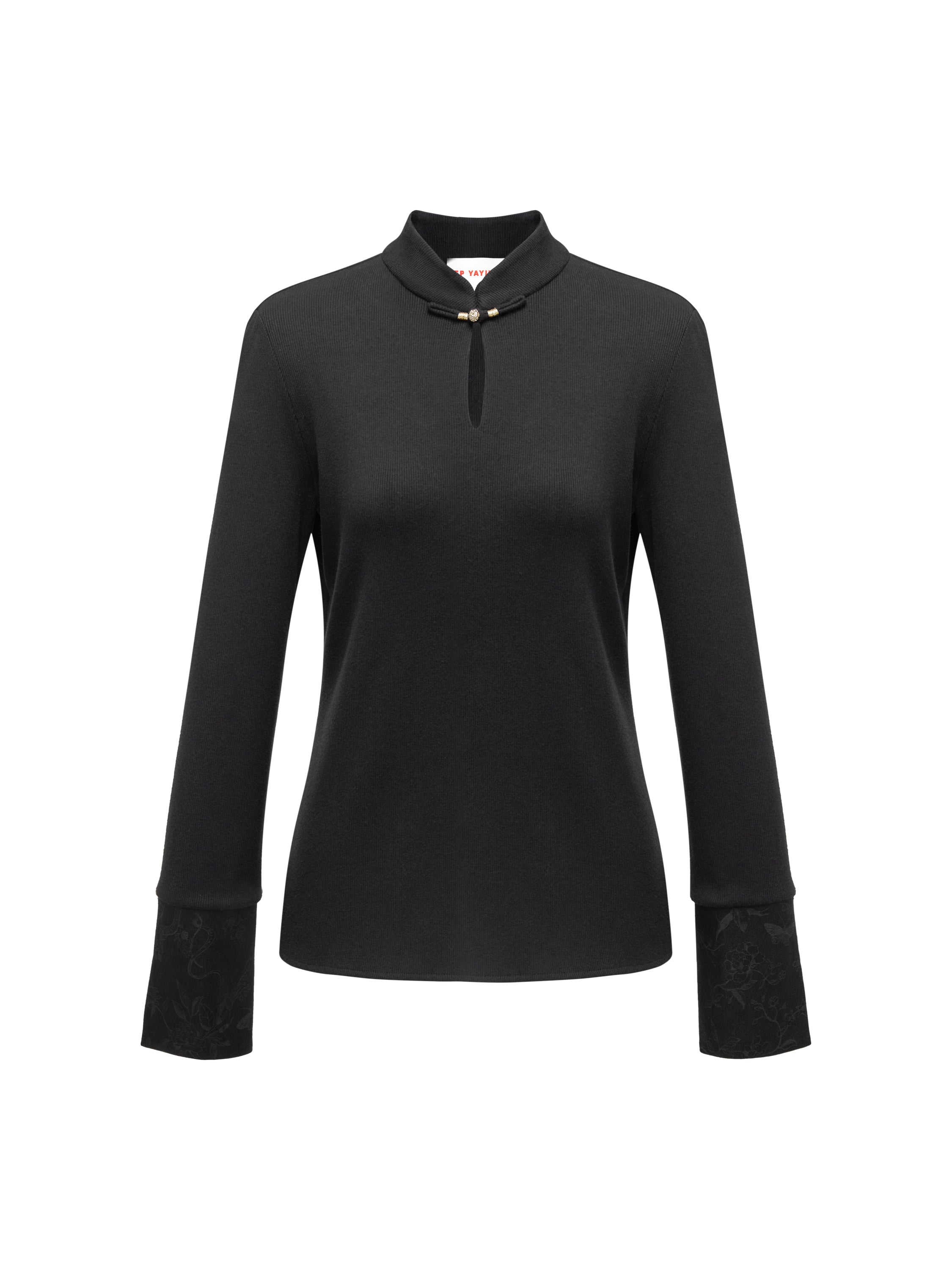 EP YAYING Black Structured Jacket