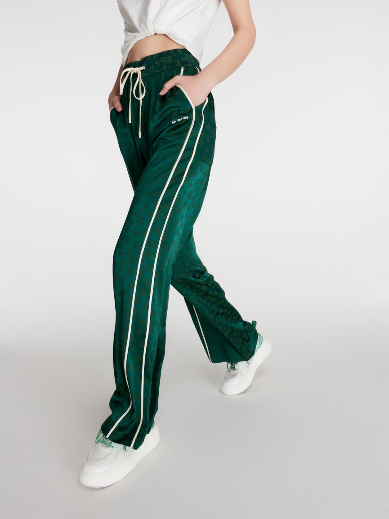 EP YAYING Sporty Casual Pants