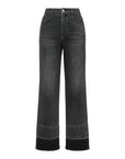 EP YAYING Black Straight Leg Pants