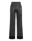 EP YAYING Black Straight Leg Pants