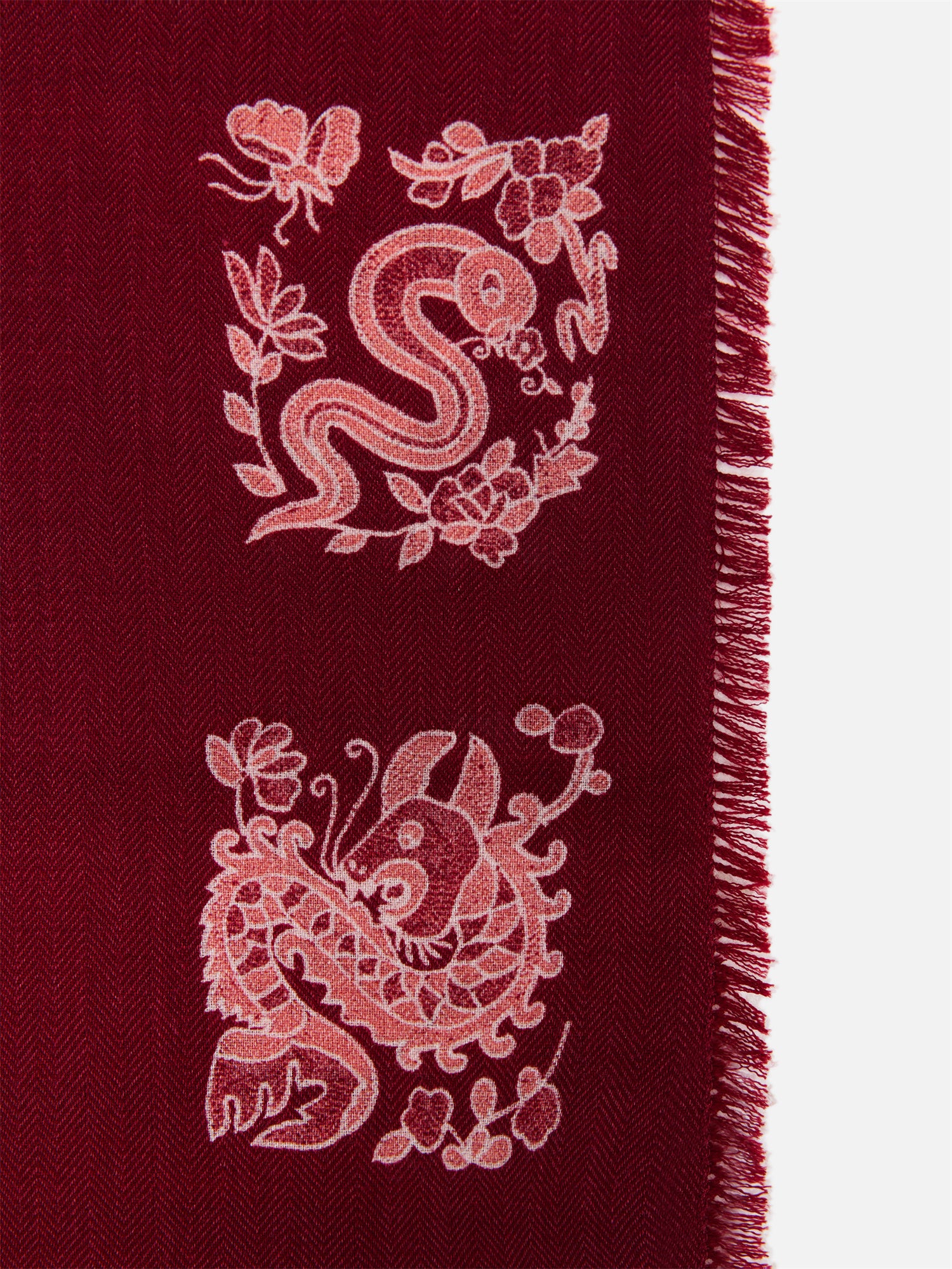 EP YAYING Sifang Ju Rui Jacquard Scarf