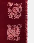 EP YAYING Sifang Ju Rui Jacquard Scarf