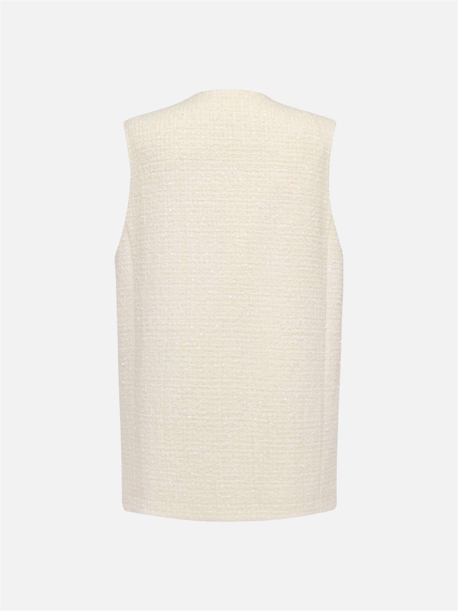 EP YAYING White Yak Wool Vest