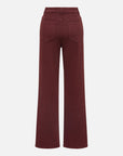 EP YAYING Burgundy Slim Fit Pants