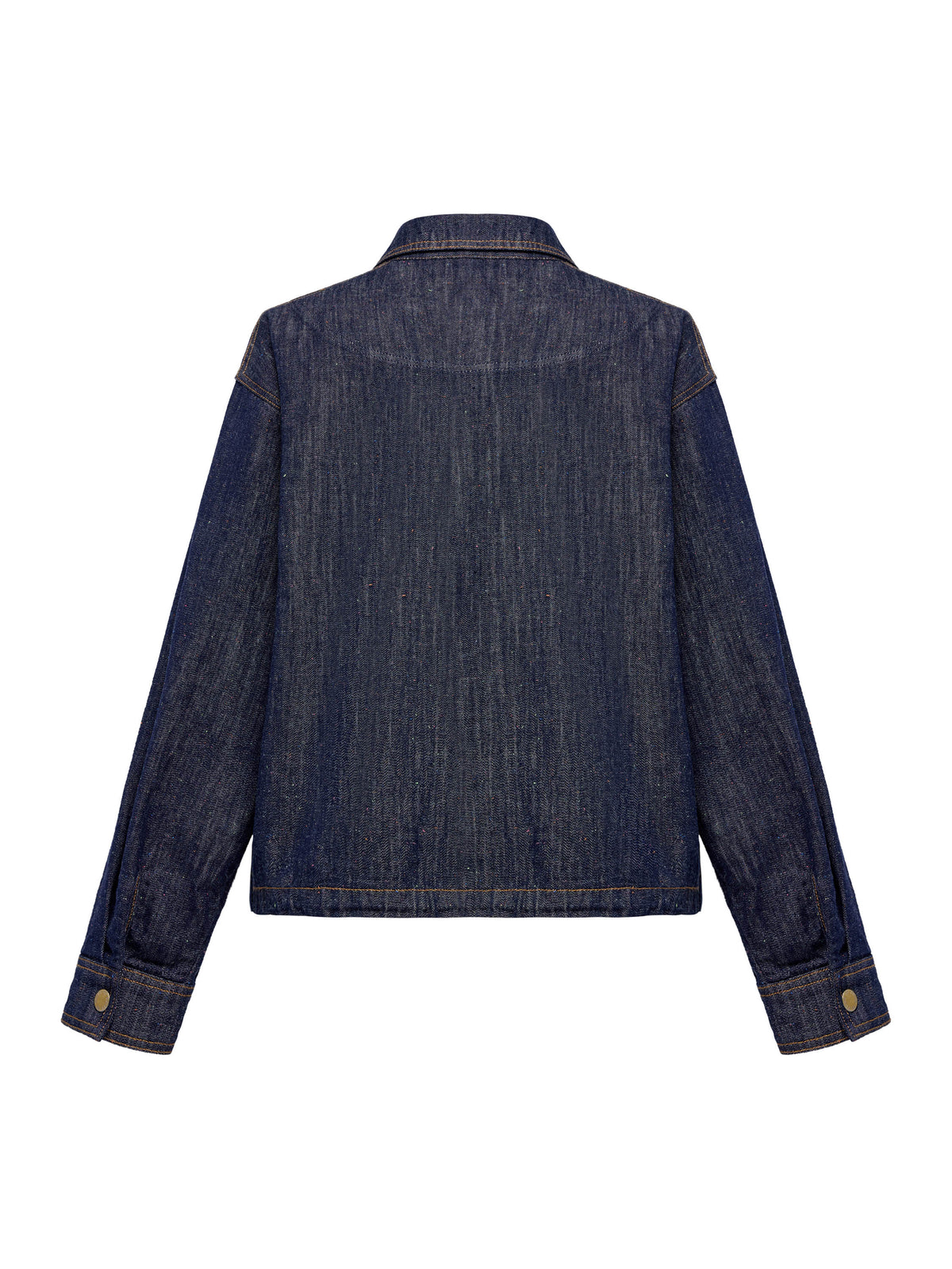EP YAYING Cropped Denim Jacket