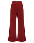 EP YAYING Red Slim Fit Pants