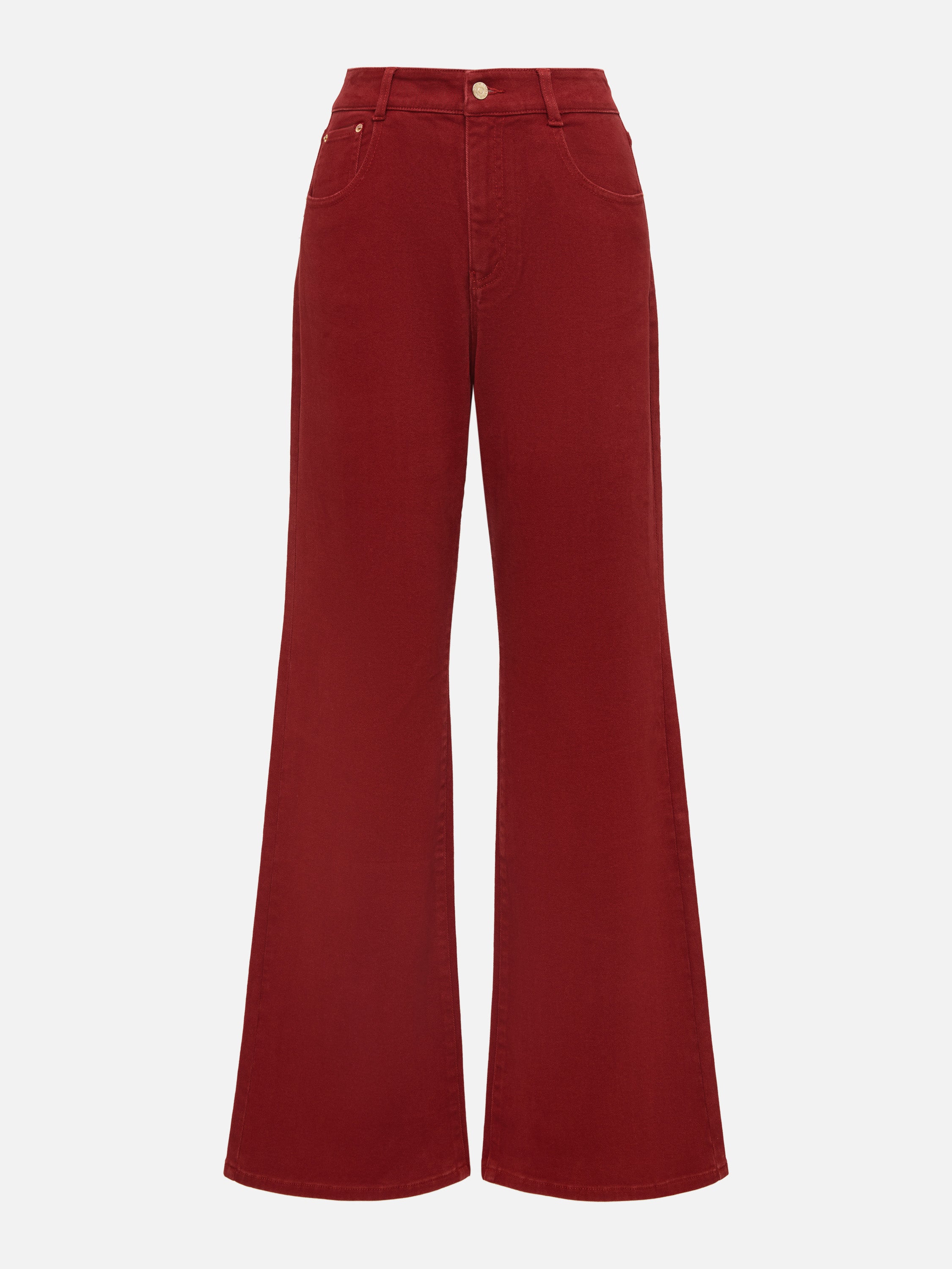 EP YAYING Red Slim Fit Pants