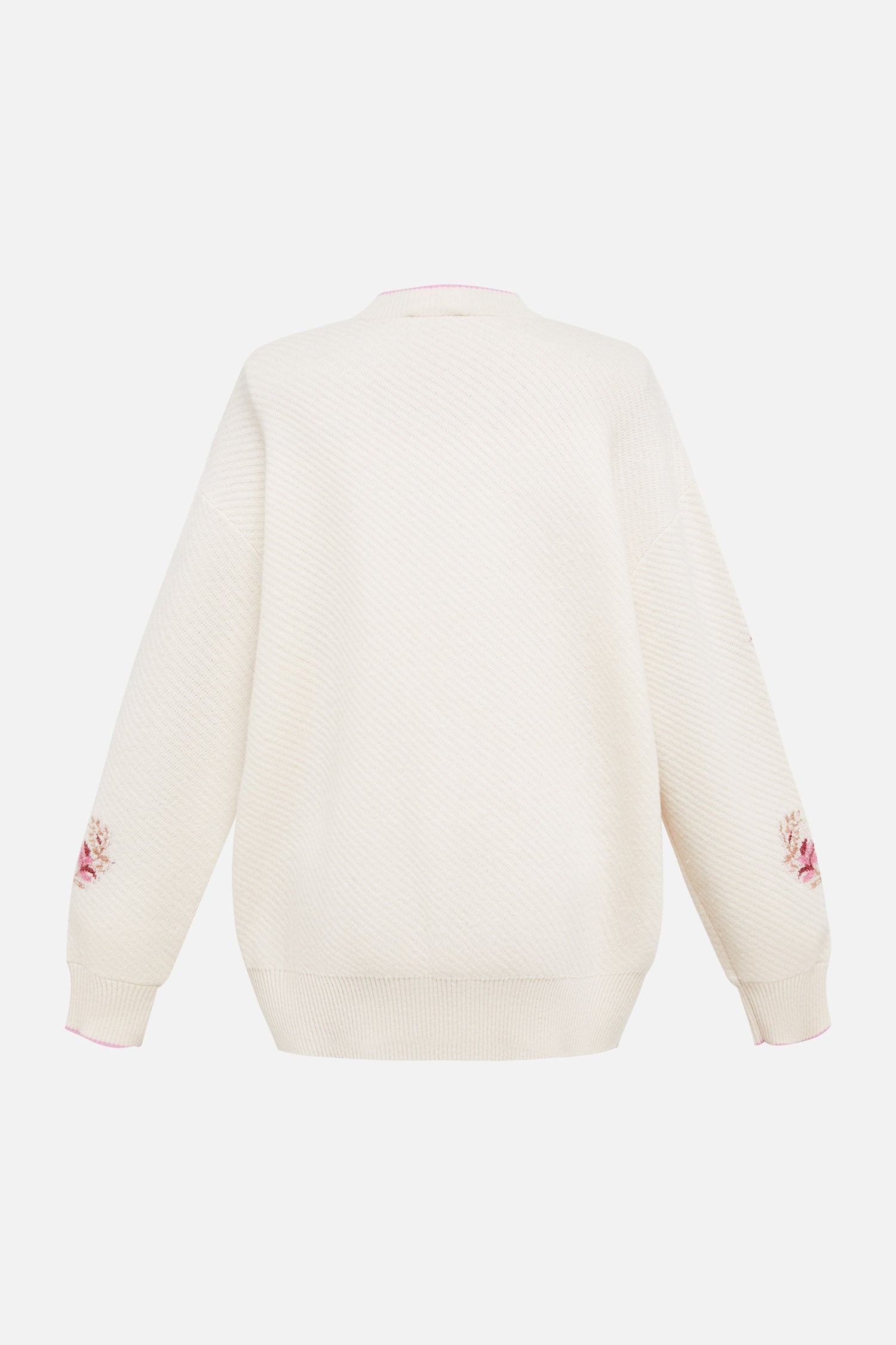 EP YAYING Relaxed Fit Wool Knit Sweater