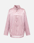 EP YAYING Pink Long Sleeve Blouse