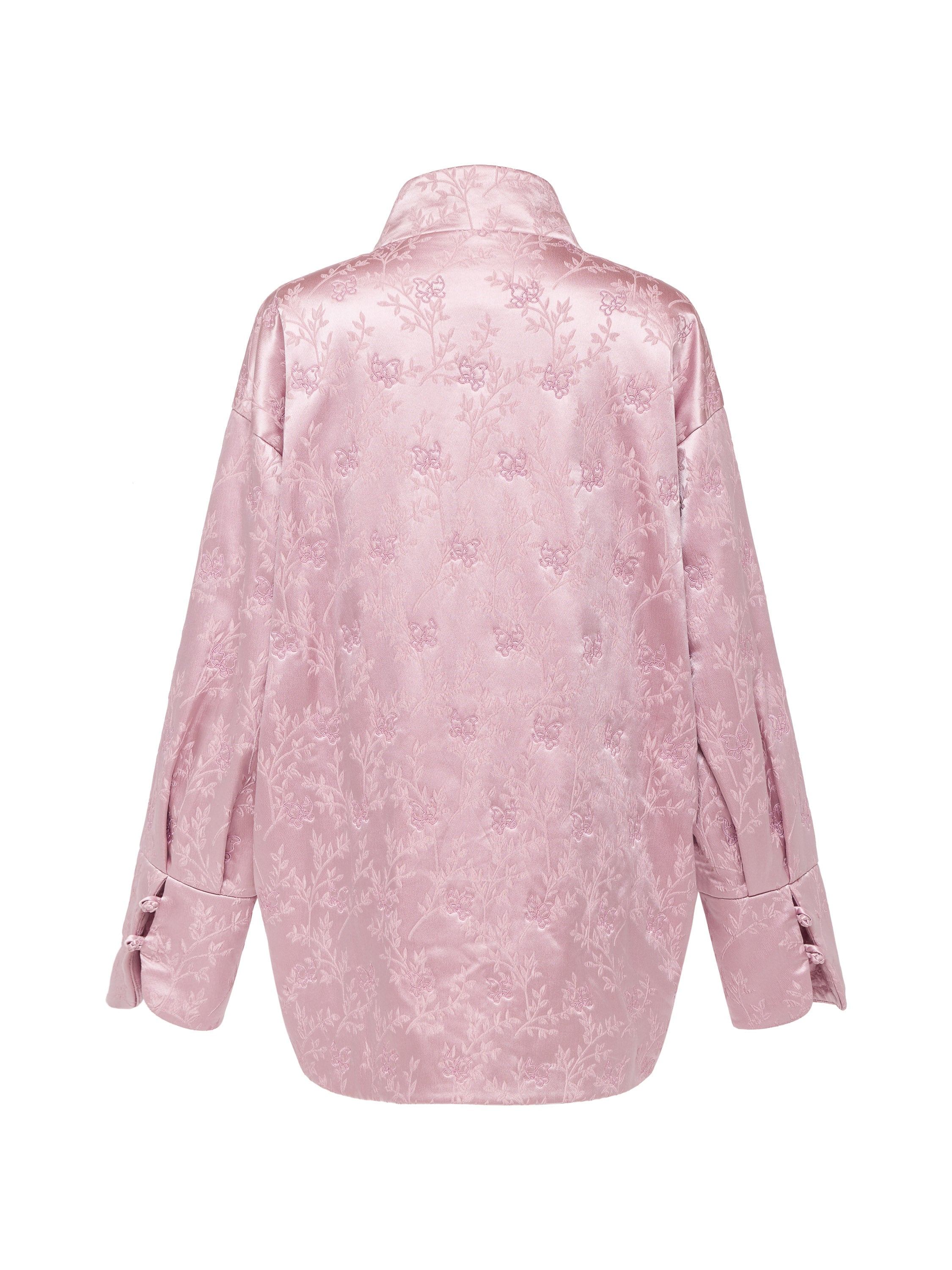 EP YAYING Pink Long Sleeve Blouse