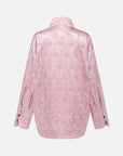 EP YAYING Pink Long Sleeve Blouse