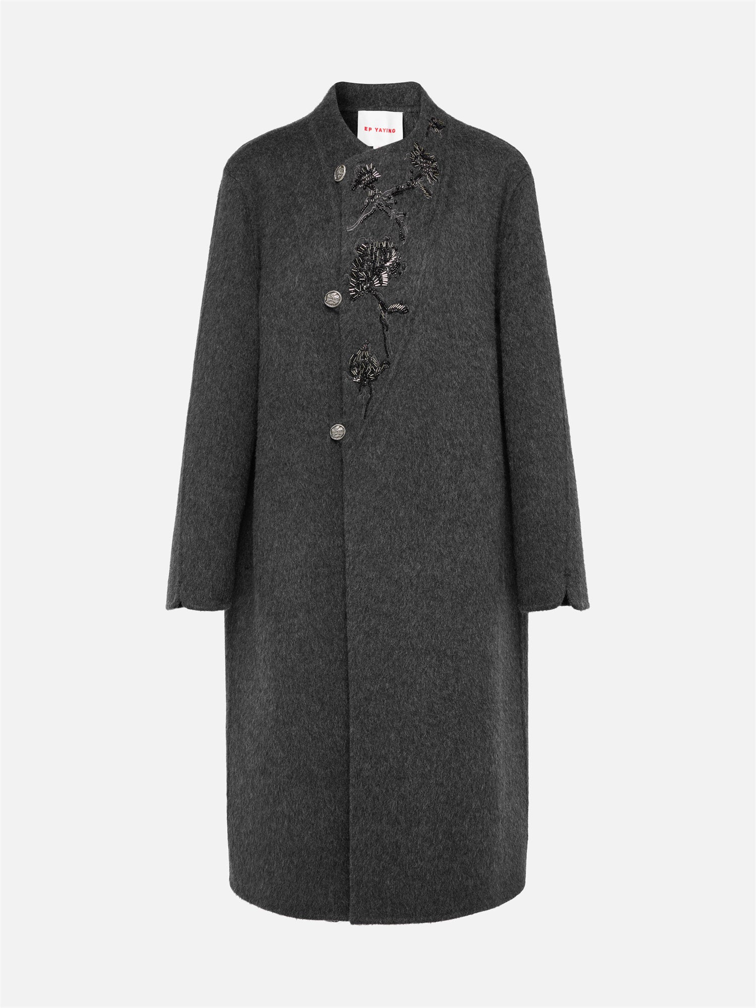 EP YAYING Sheep Wool National Style Coat