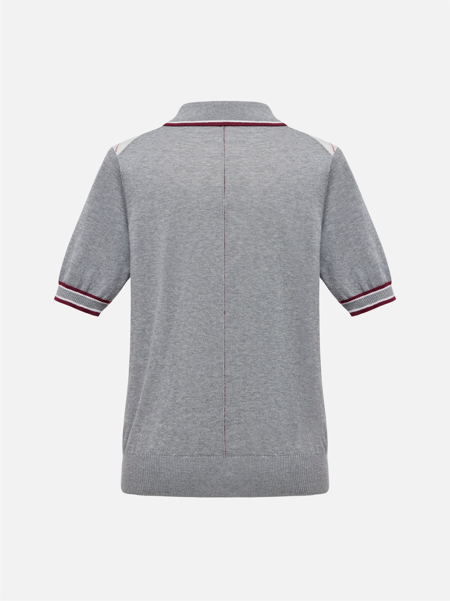 EP YAYING Plaid Polo Collar Knit Sweater EGKAC9585AC