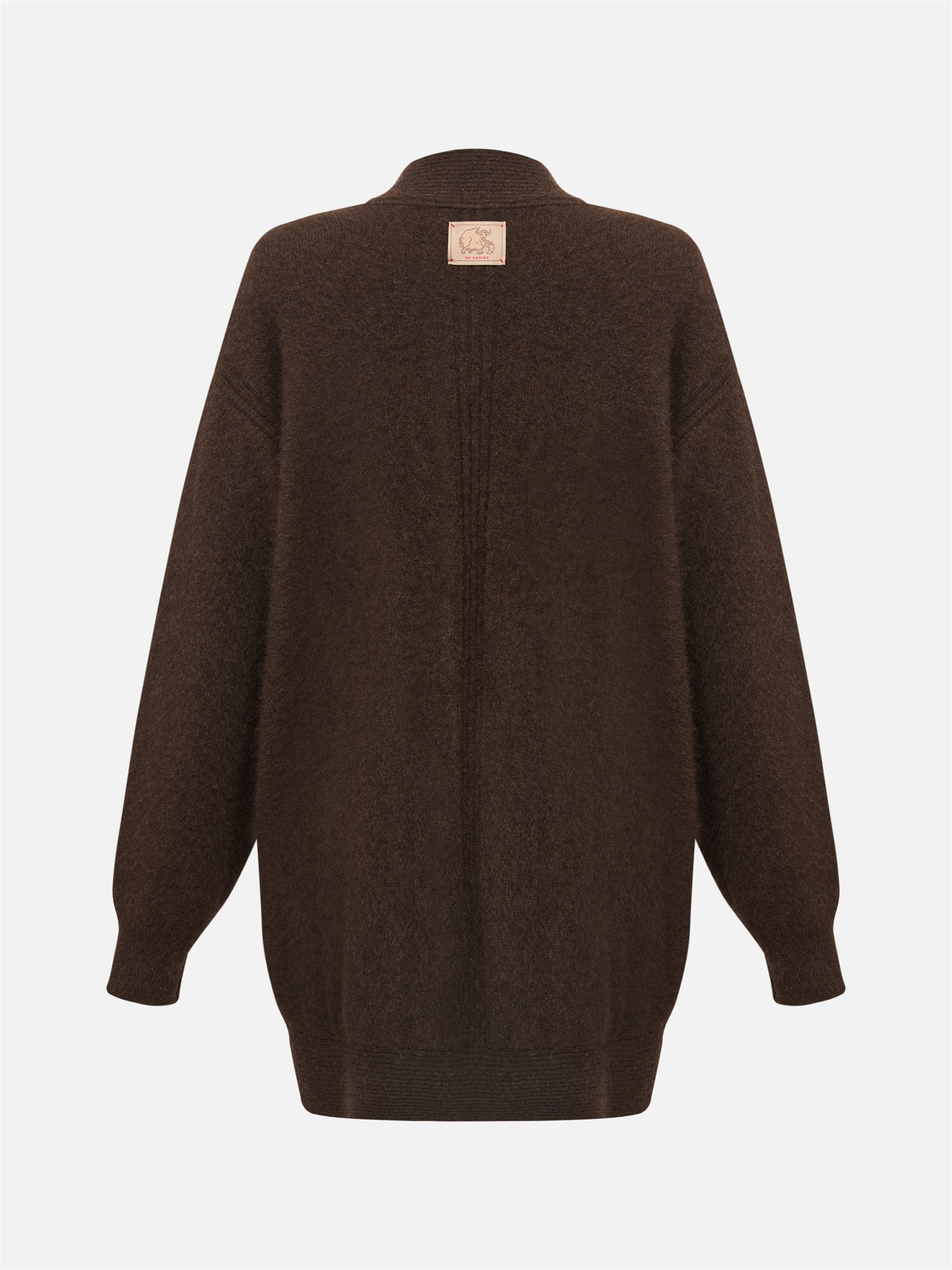 EP YAYING Yak Wool Knitted Cardigan
