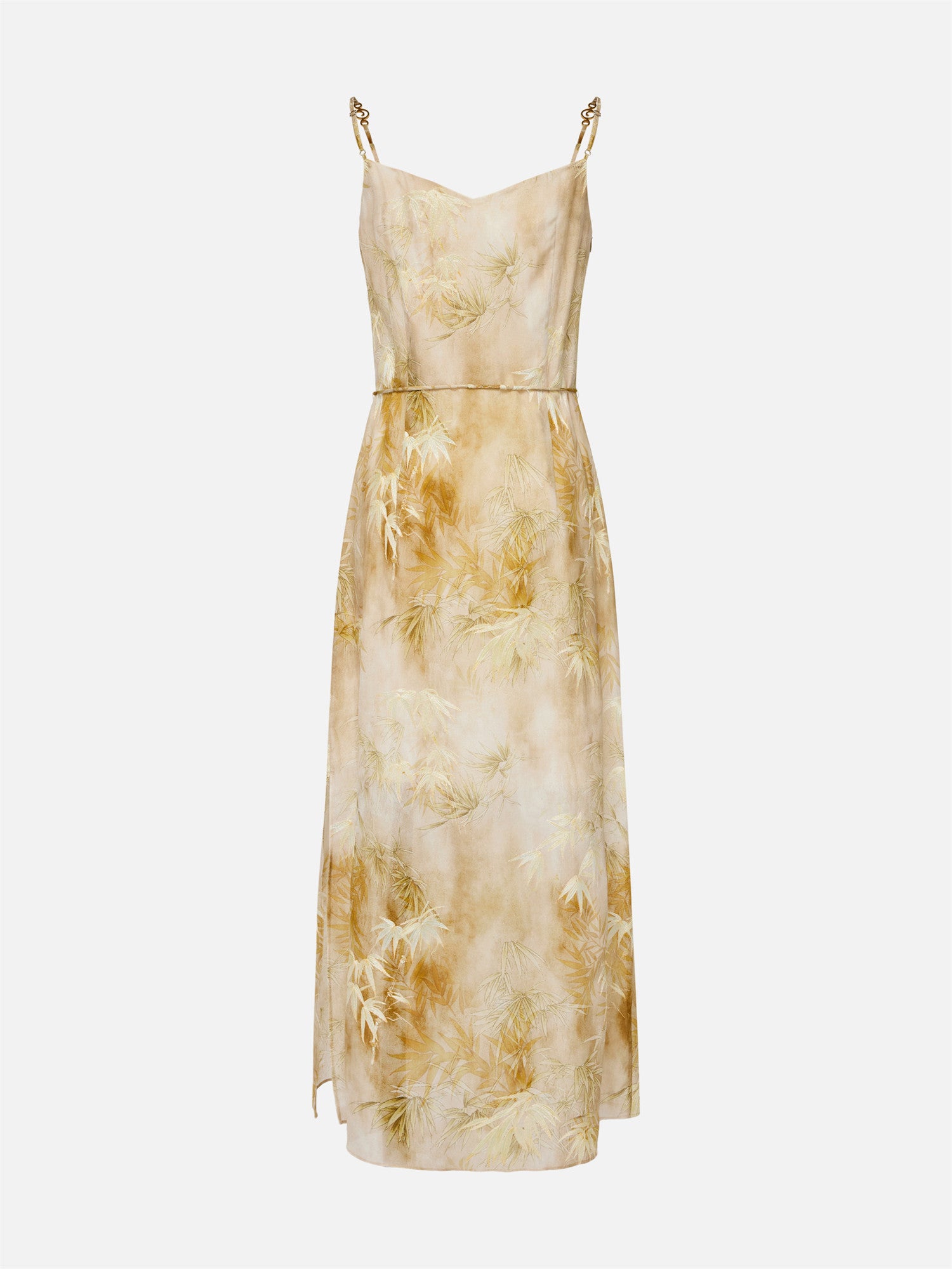 EP YAYING Silk Printed Slip Dress EGKES4206AE