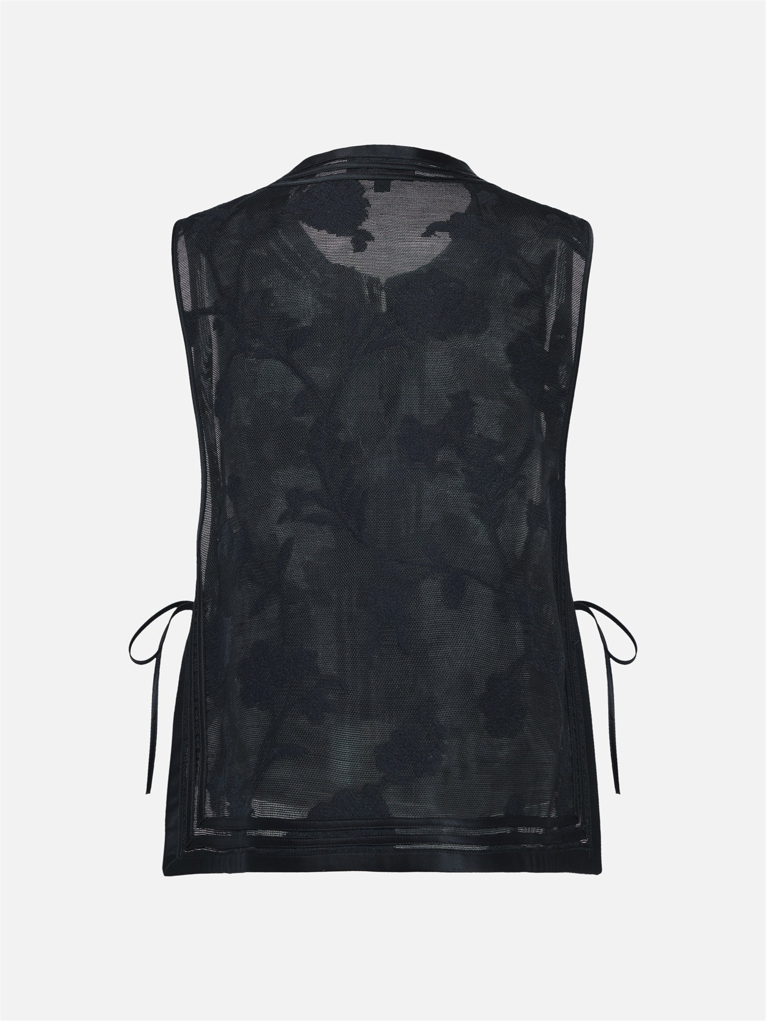 EP YAYING Silk-Cotton Jacquard Chinese Style Vest EGKES1038AH