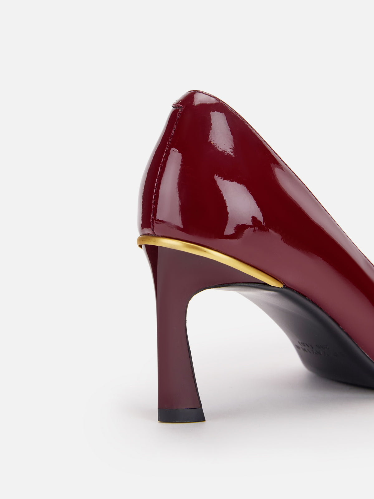 EP YAYING Metallic-Buckle High-Heeled Pumps