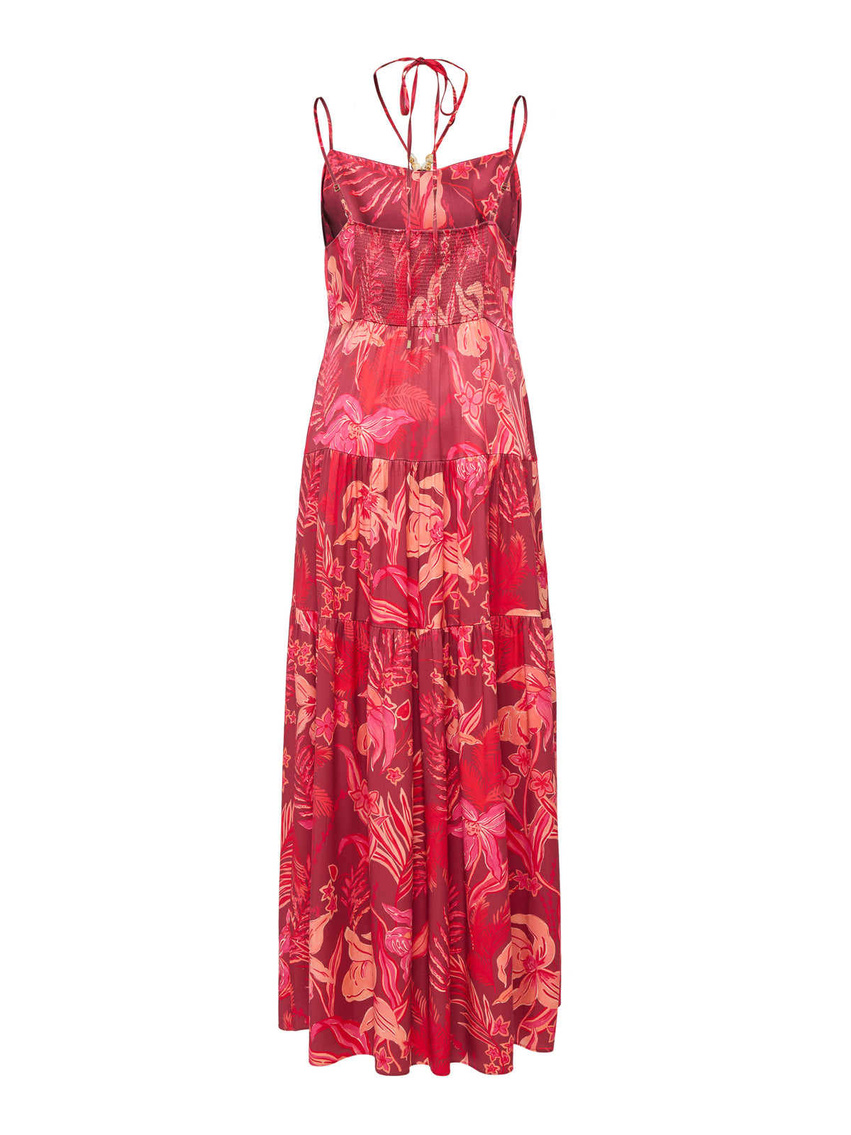 EP YAYING Printed Casual Red Camisole Dress