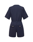 EP YAYING V-Neck Casual Pants