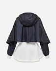 EP YAYING Color-Block Sports Hoodie Jacket EGKEA1311AW