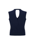 EP YAYING V-Neck Vest Sleeveless Knit Top