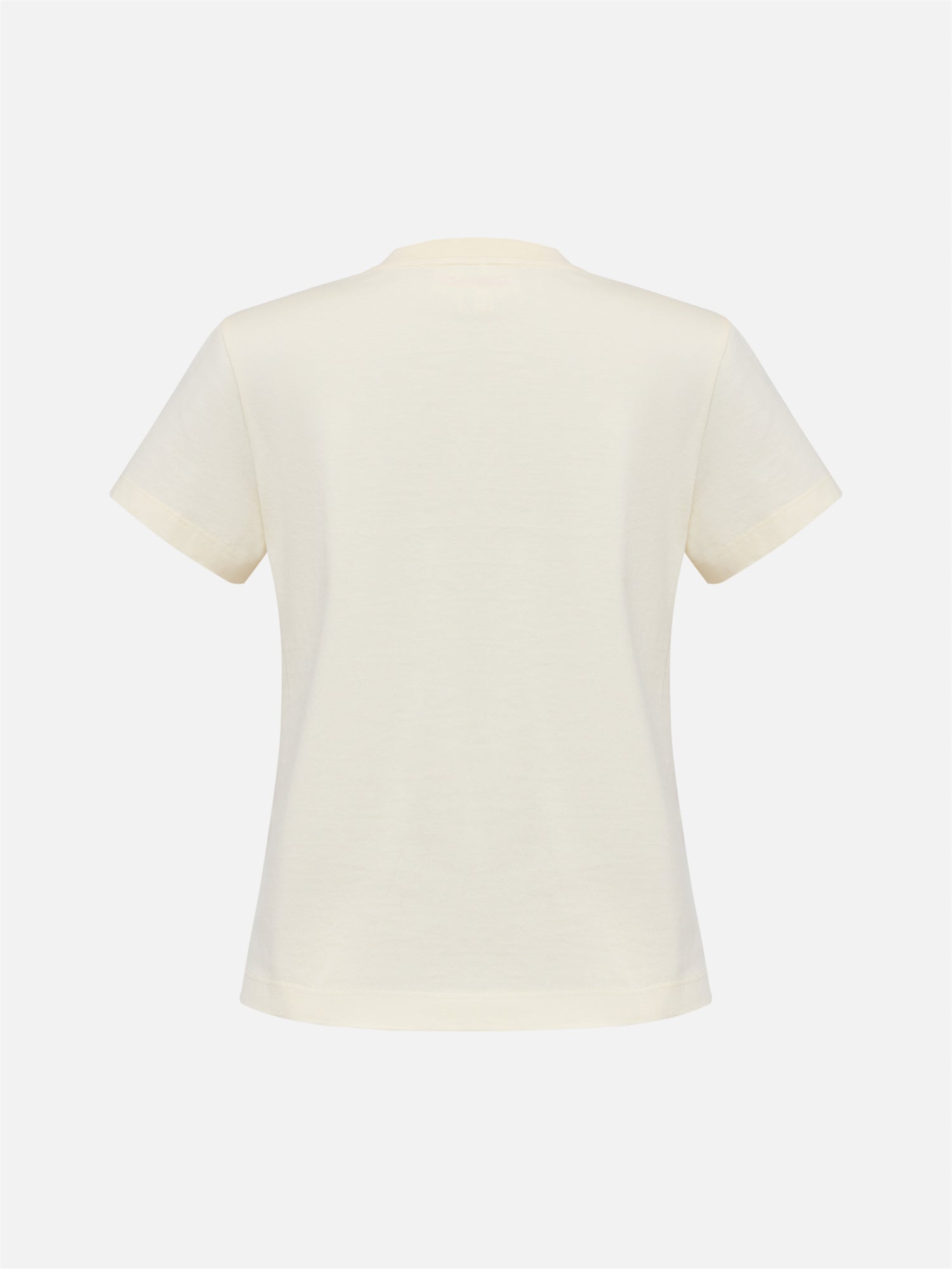 EP YAYING Beige Basic T-Shirt