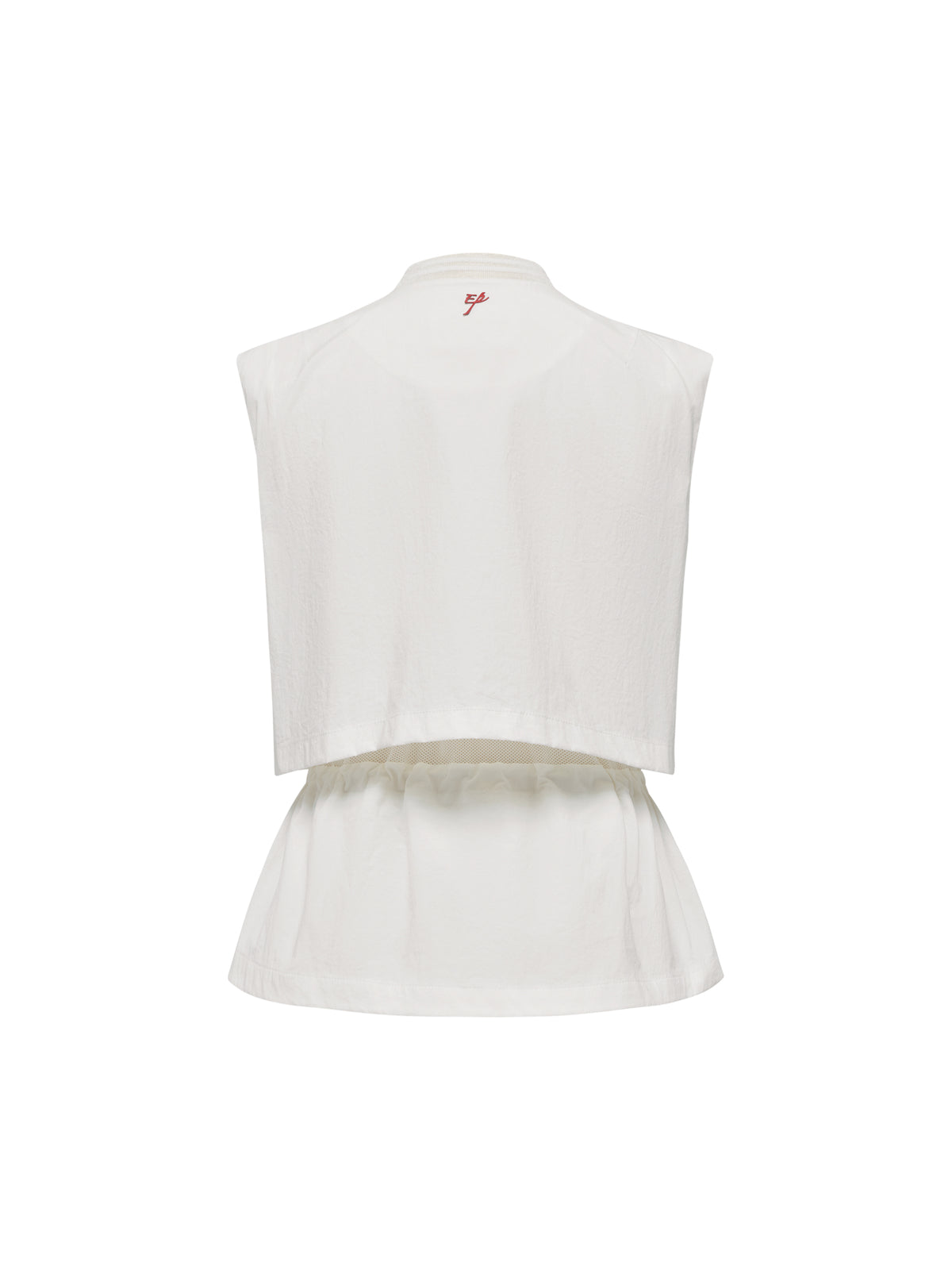 EP YAYING White Waist-Defining Vest