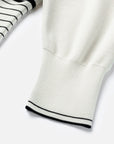 EP YAYING Stripe Patchwork Knit