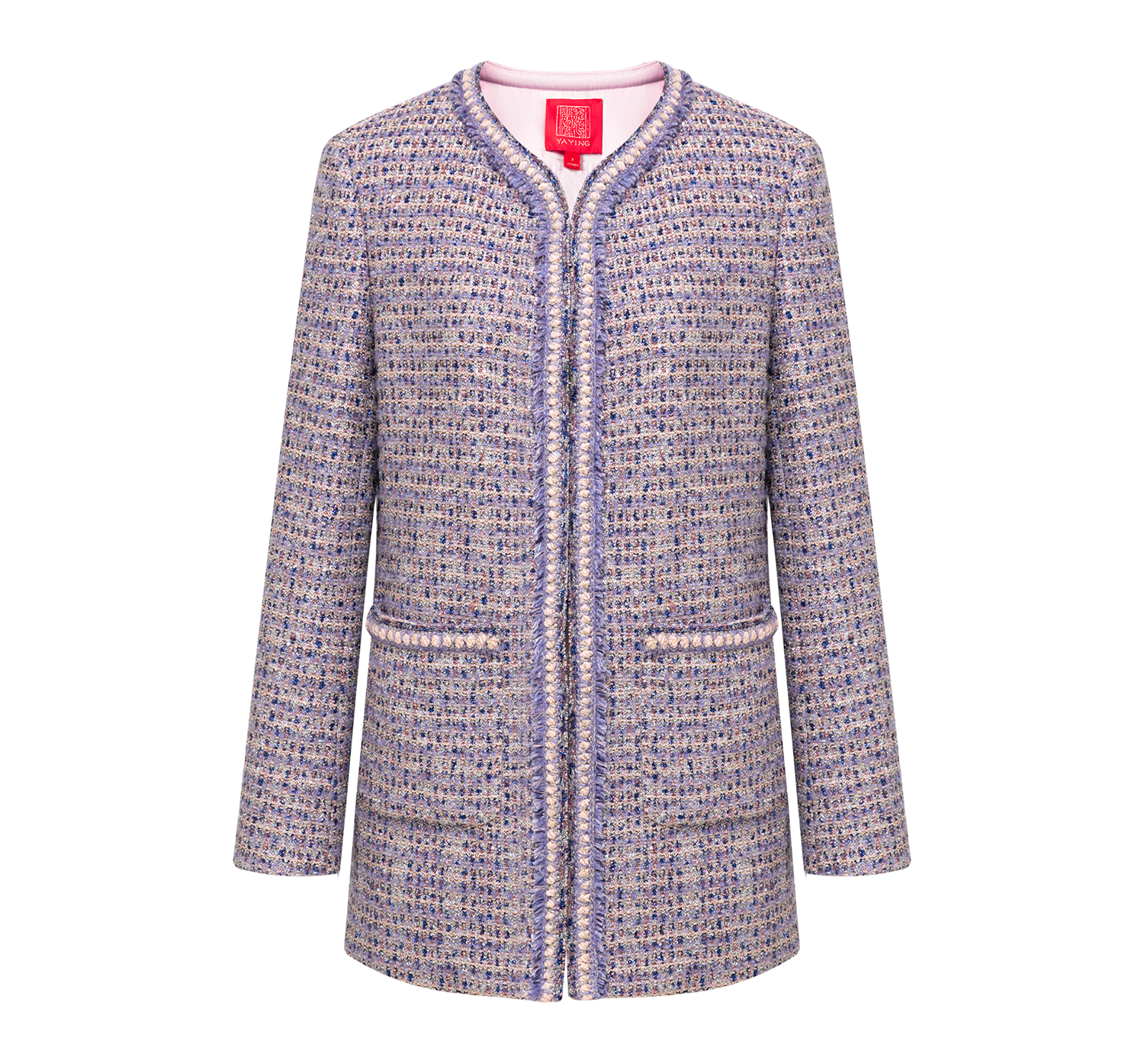 YAYING Tweed Parisian-Style Coat